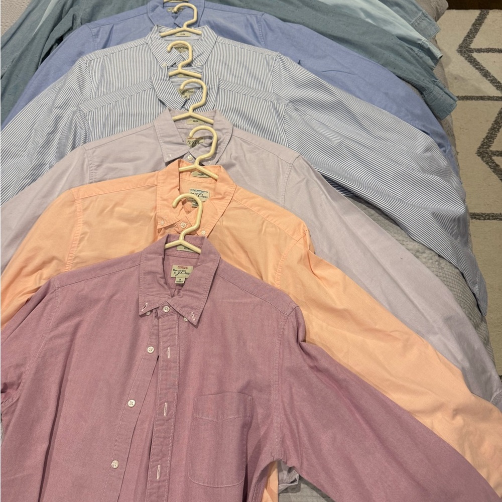 J. Crew (9) lightweight, oxford and chambray Casual Button Down Shirts